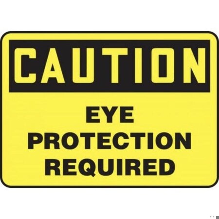 Accuform OSHA CAUTION SAFETY SIGN EYE MPPA615XT MPPA615XT